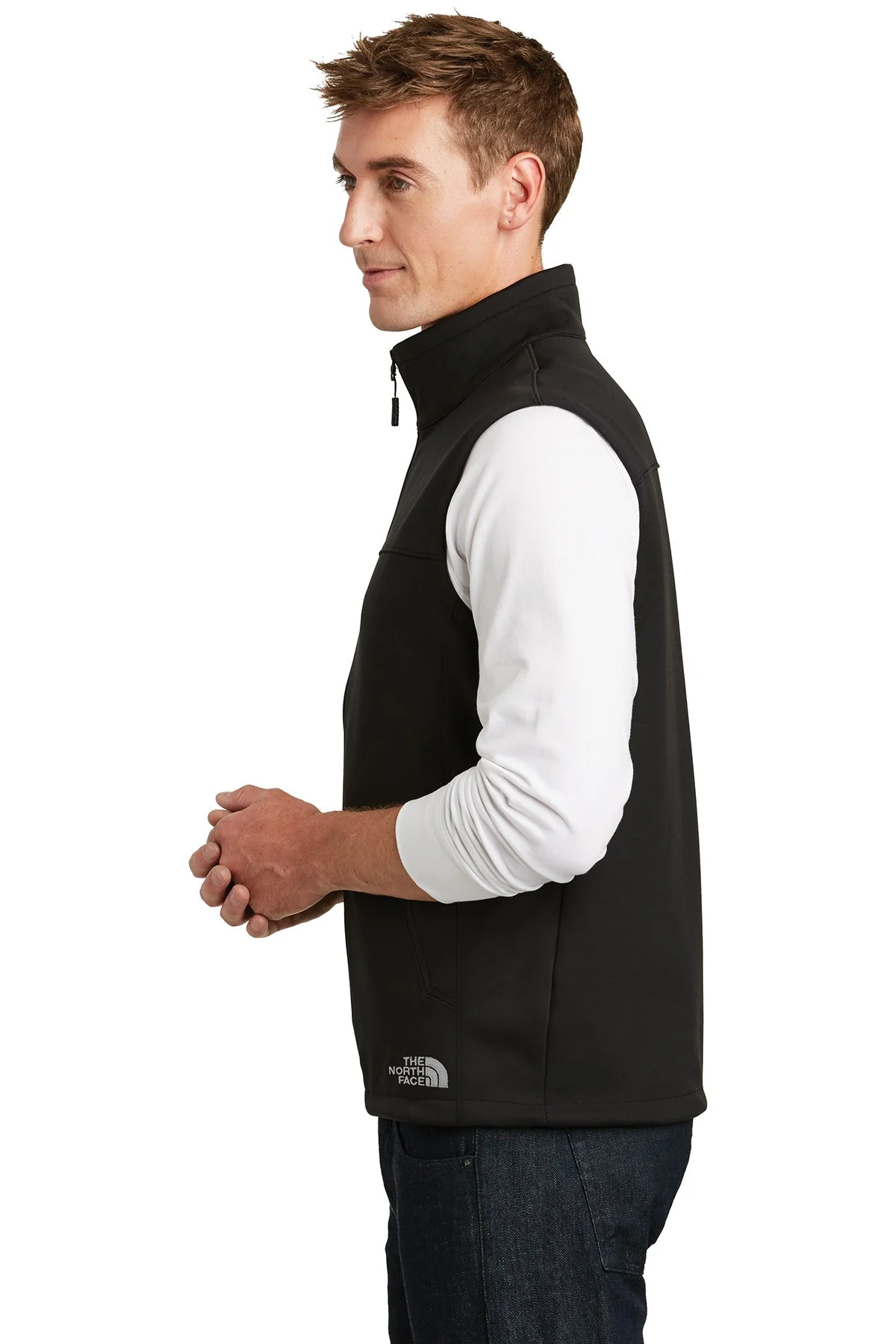 The North Face Ridgewall Soft Shell Vest, TNF Black [Horizontal Talent] - Image 3