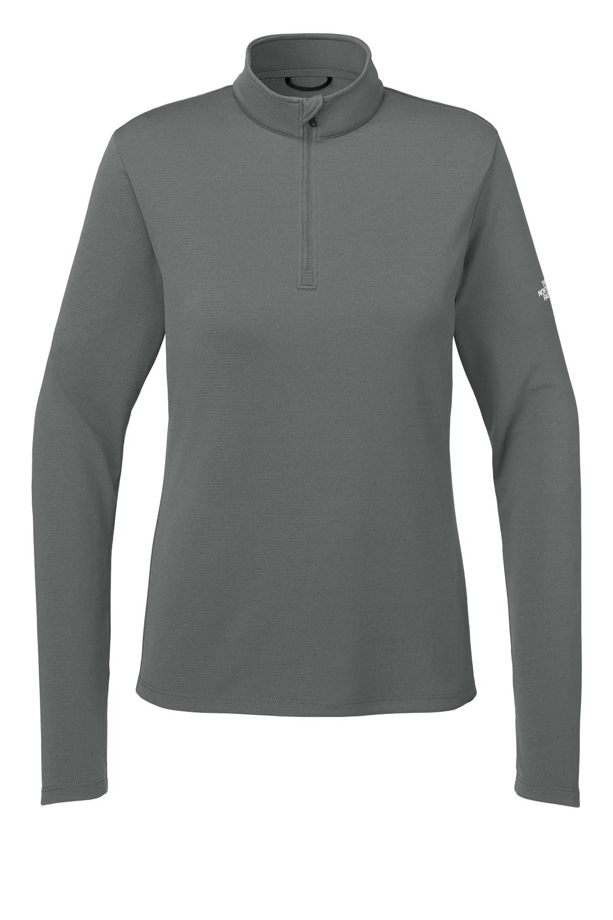 The North Face Womens Ambition Custom 1/4-Zips, Smoked Pearl Grey - Image 3