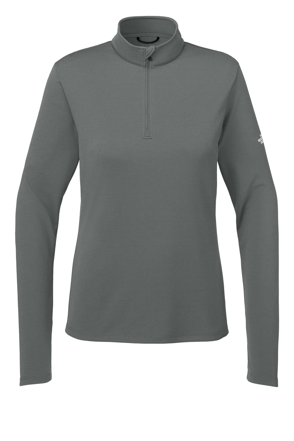 The North Face Womens Ambition 1/4-Zip, Smoked Pearl Grey [Cunningham & Associates, LLC] - Image 3
