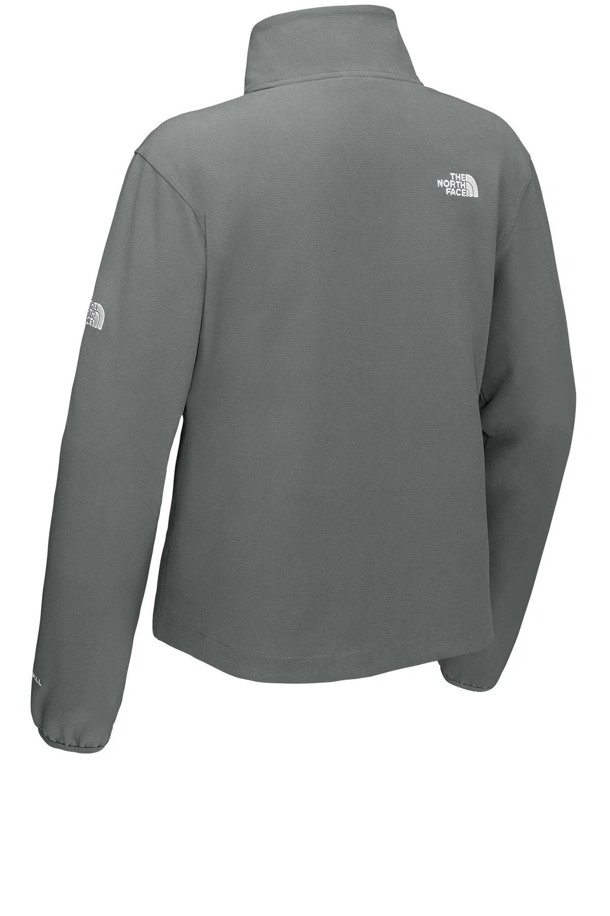 The North Face Womens Edge Stretch Soft Shell Custom Jackets, Smoked Pearl Grey - Image 2