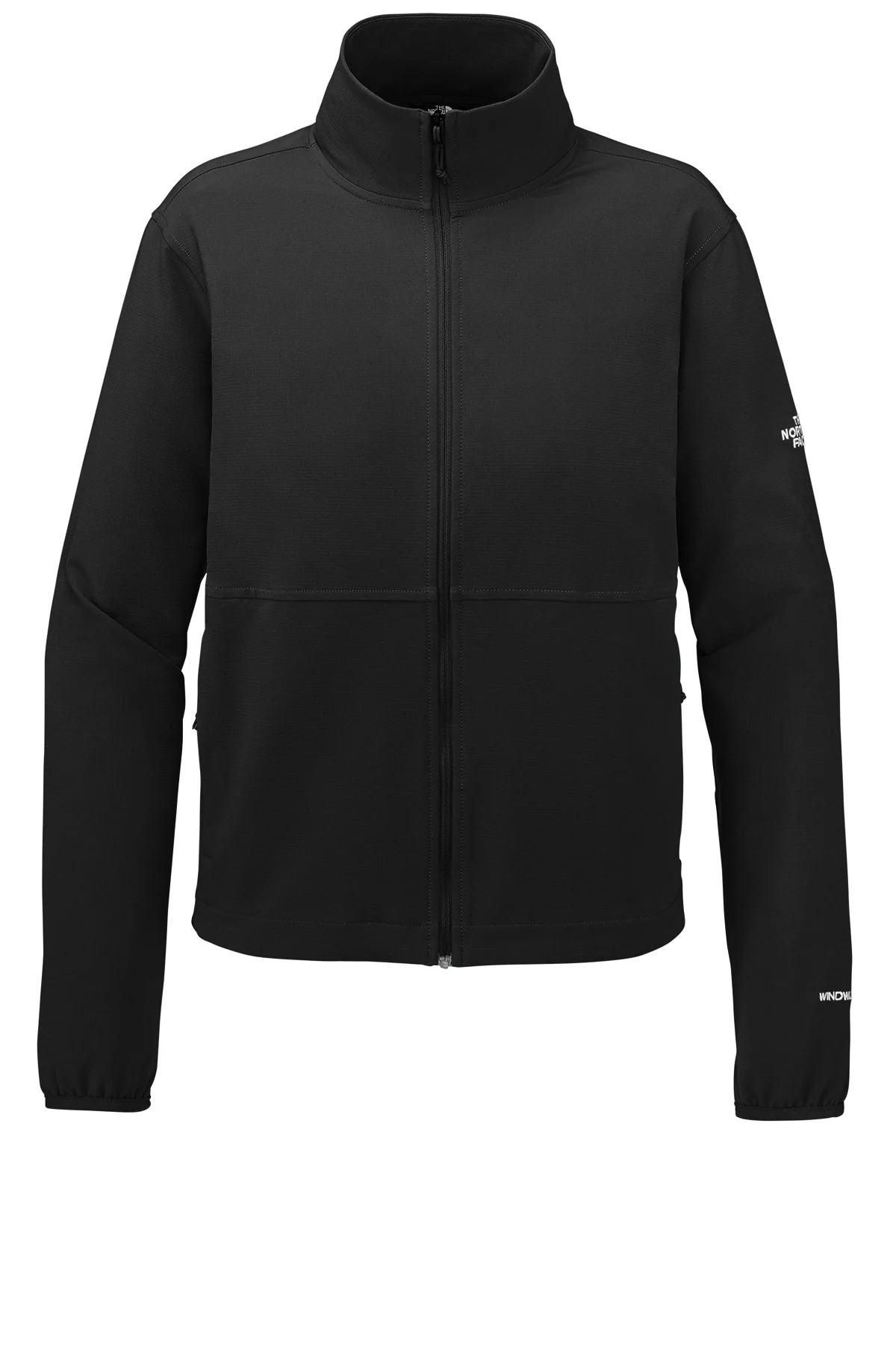 The North Face Womens Edge Stretch Soft Shell Custom Jackets, TNF Black - Image 3
