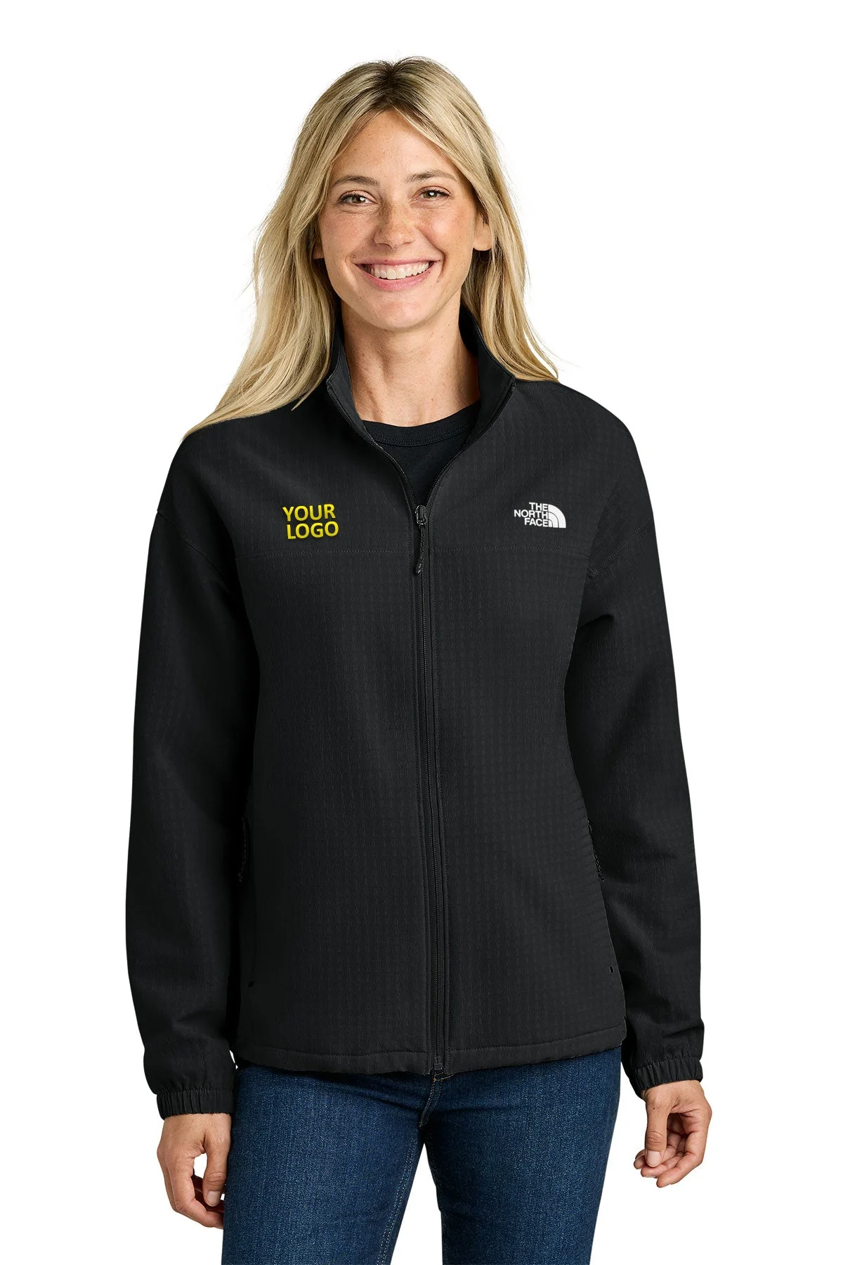 The North Face Womens Mountain Horizon Custom Jackets, TNF Black