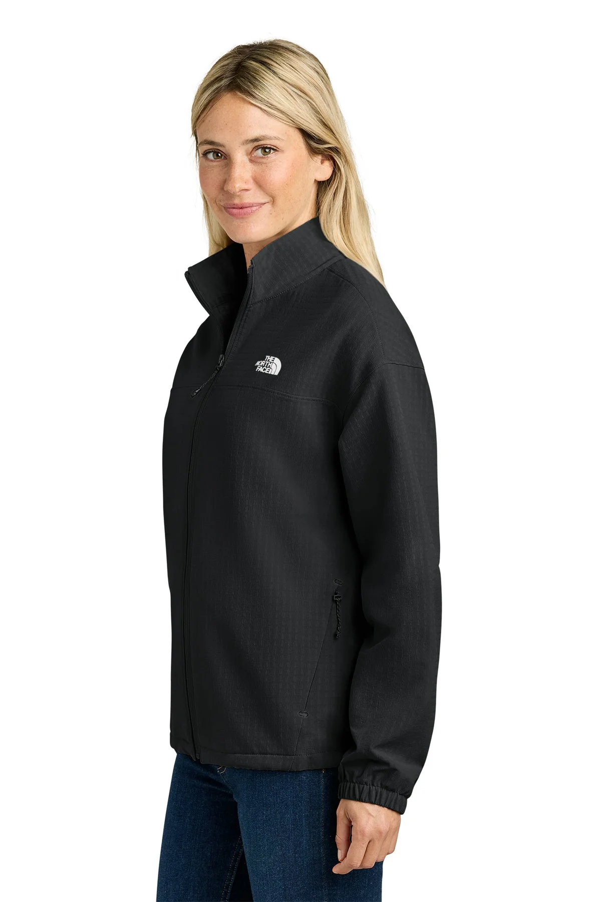 The North Face Womens Mountain Horizon Custom Jackets, TNF Black - Image 3