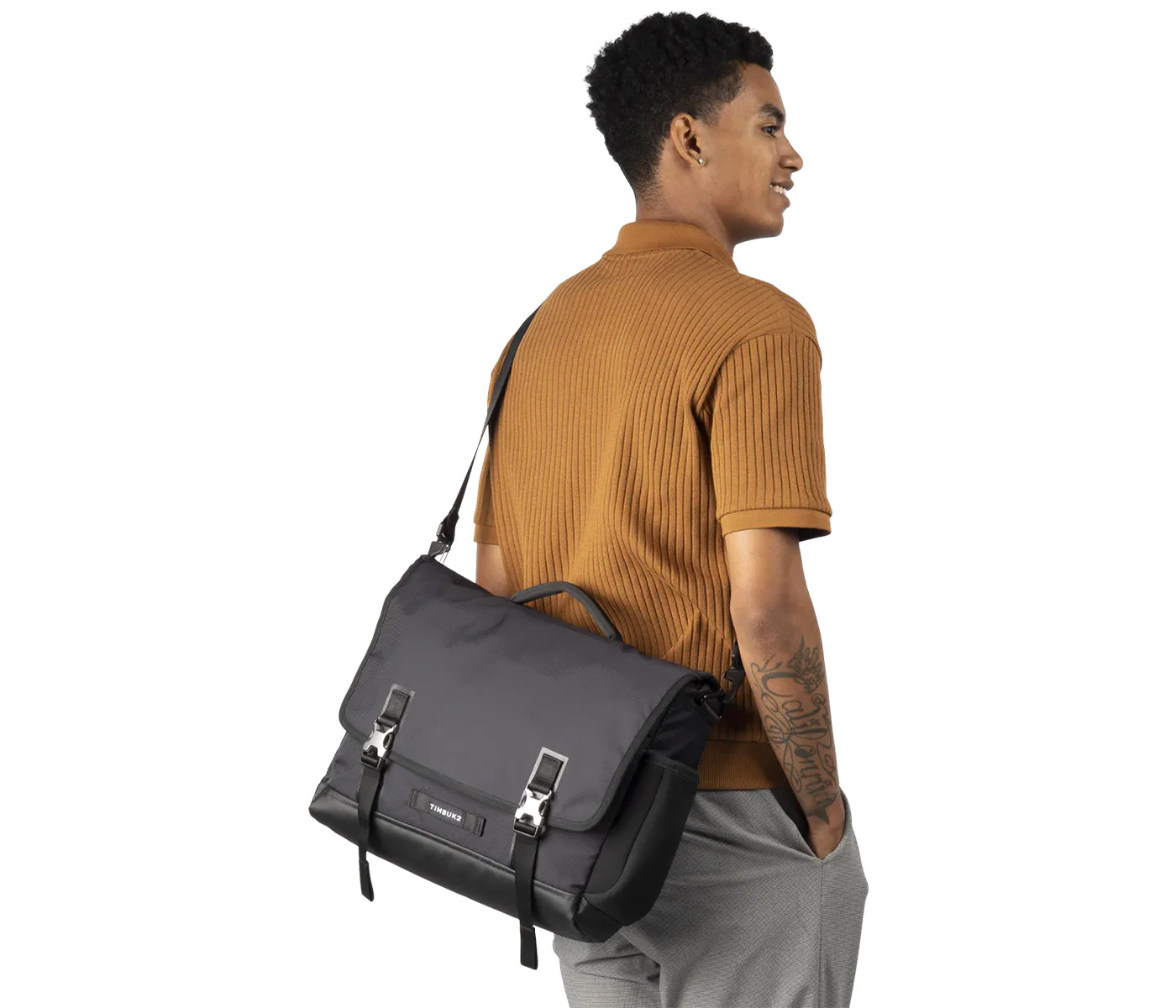 Timbuk2 Closer 15 inch Laptop Briefcase, Eco Black - Image 3