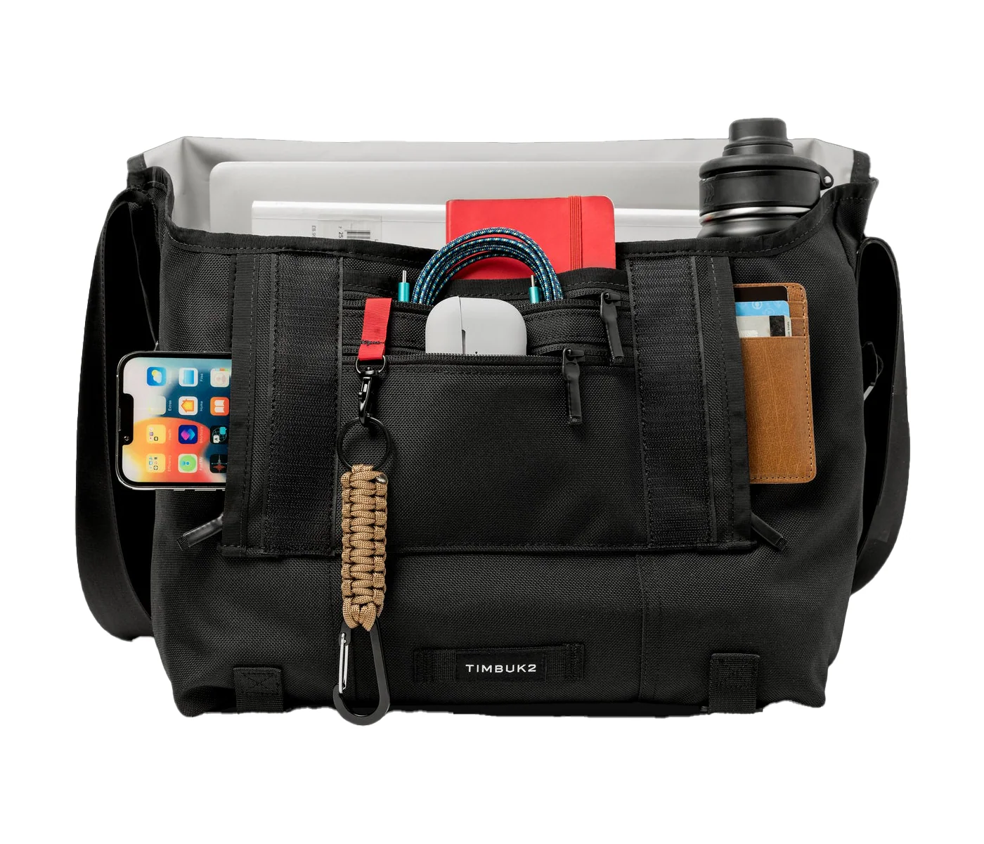 Timbuk2 Classic Messenger Bag - Medium, Jet Black - Image 2