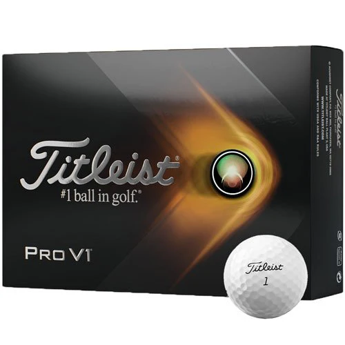 Titleist Pro V1 Golf Balls White, 1 Dozen Sleeves [GuidePoint Security Cloud Security] - Image 2