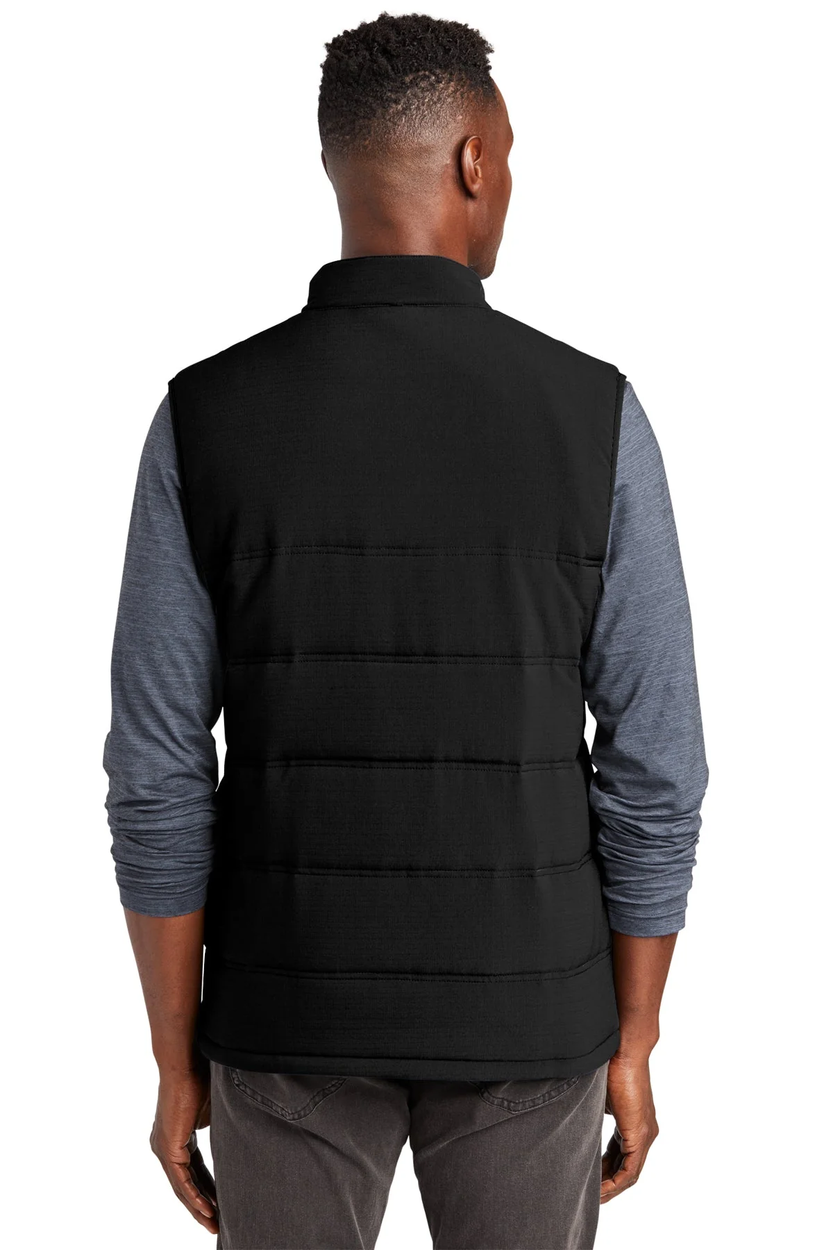 TravisMathew Cold Bay Vest, Black [Calvada Surveying Inc] - Image 2