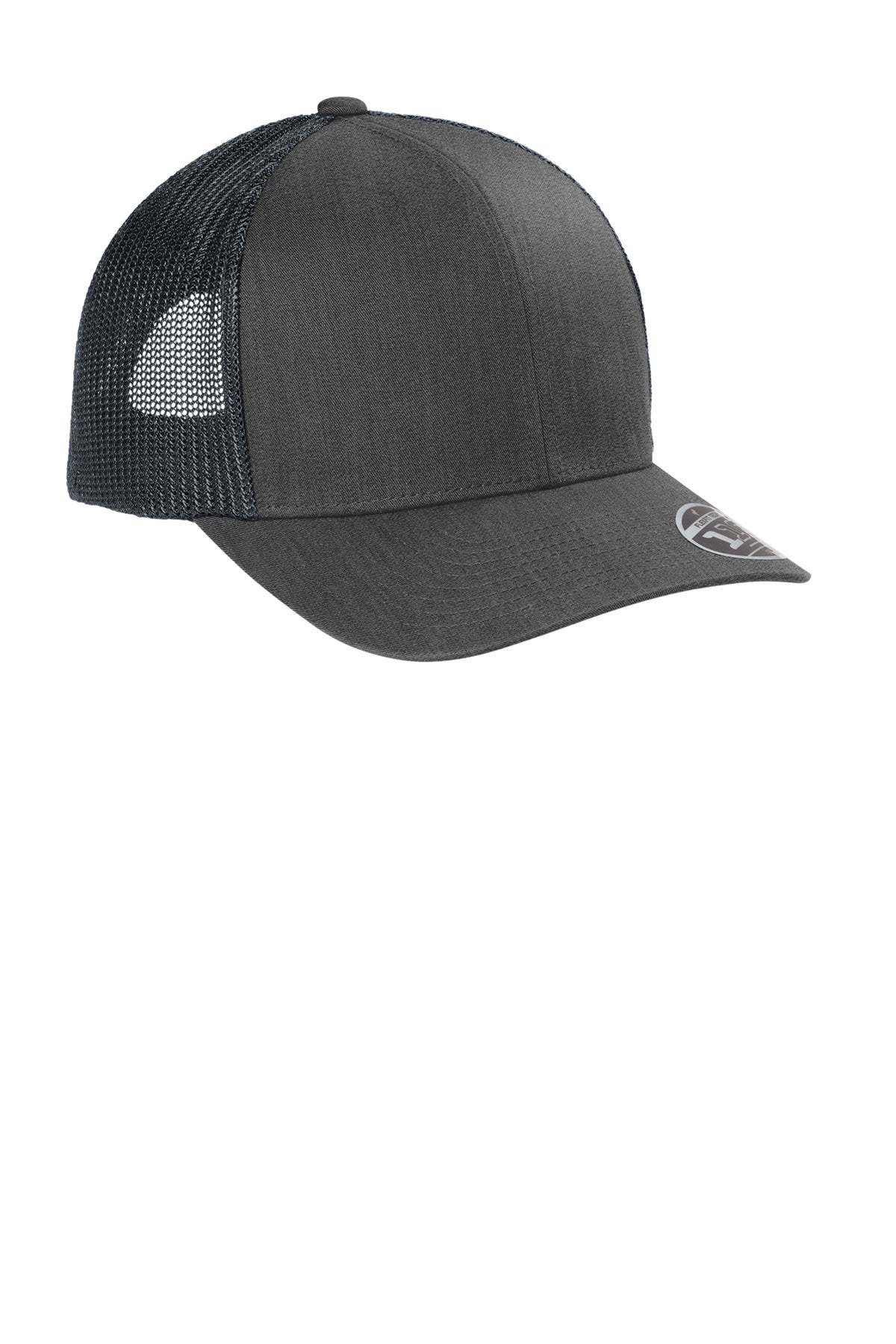 TravisMathew Cruz Trucker Cap, Black Heather [New England Construction] - Image 2