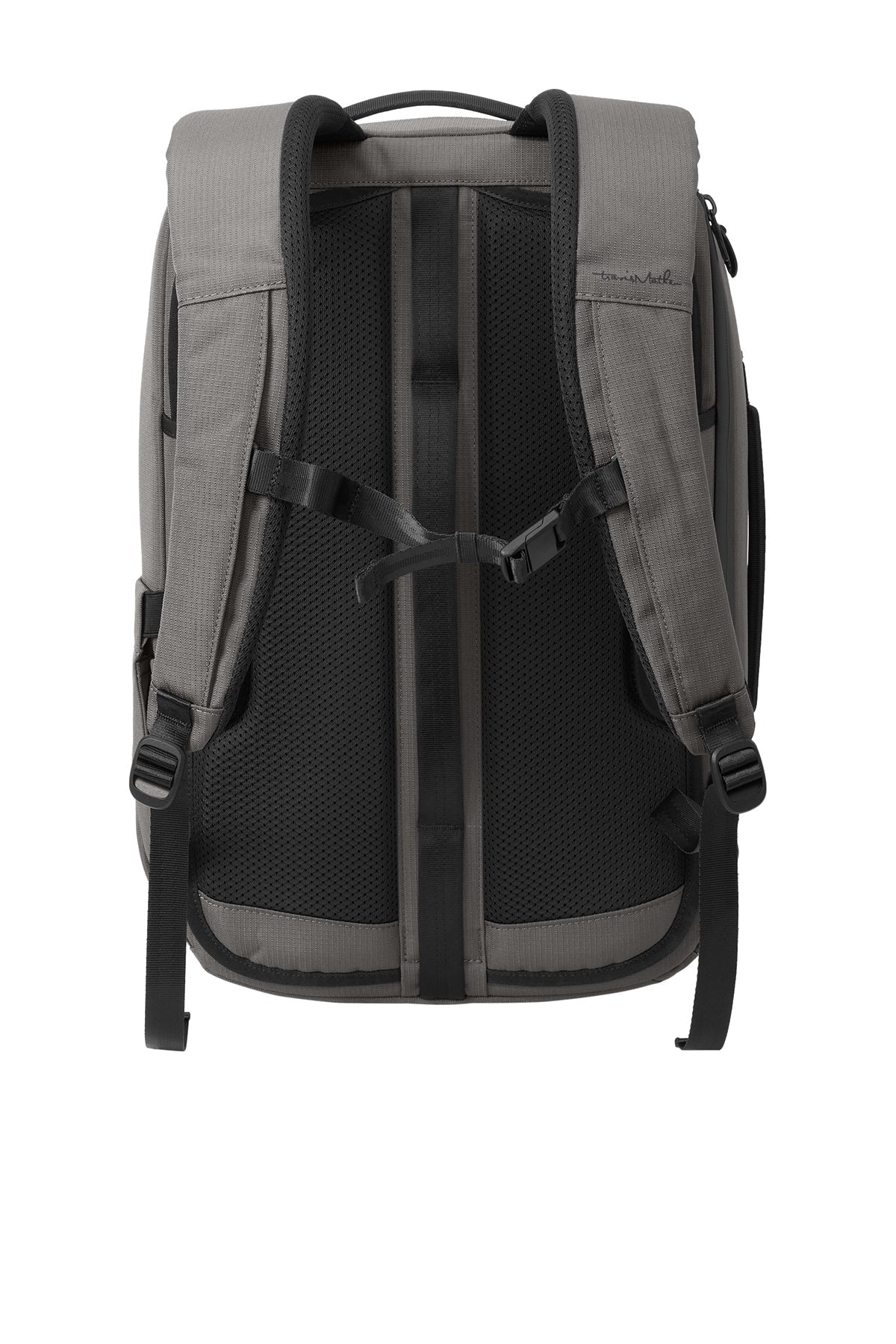 TravisMathew Lateral Convertible Branded Backpacks, Graphite - Image 2