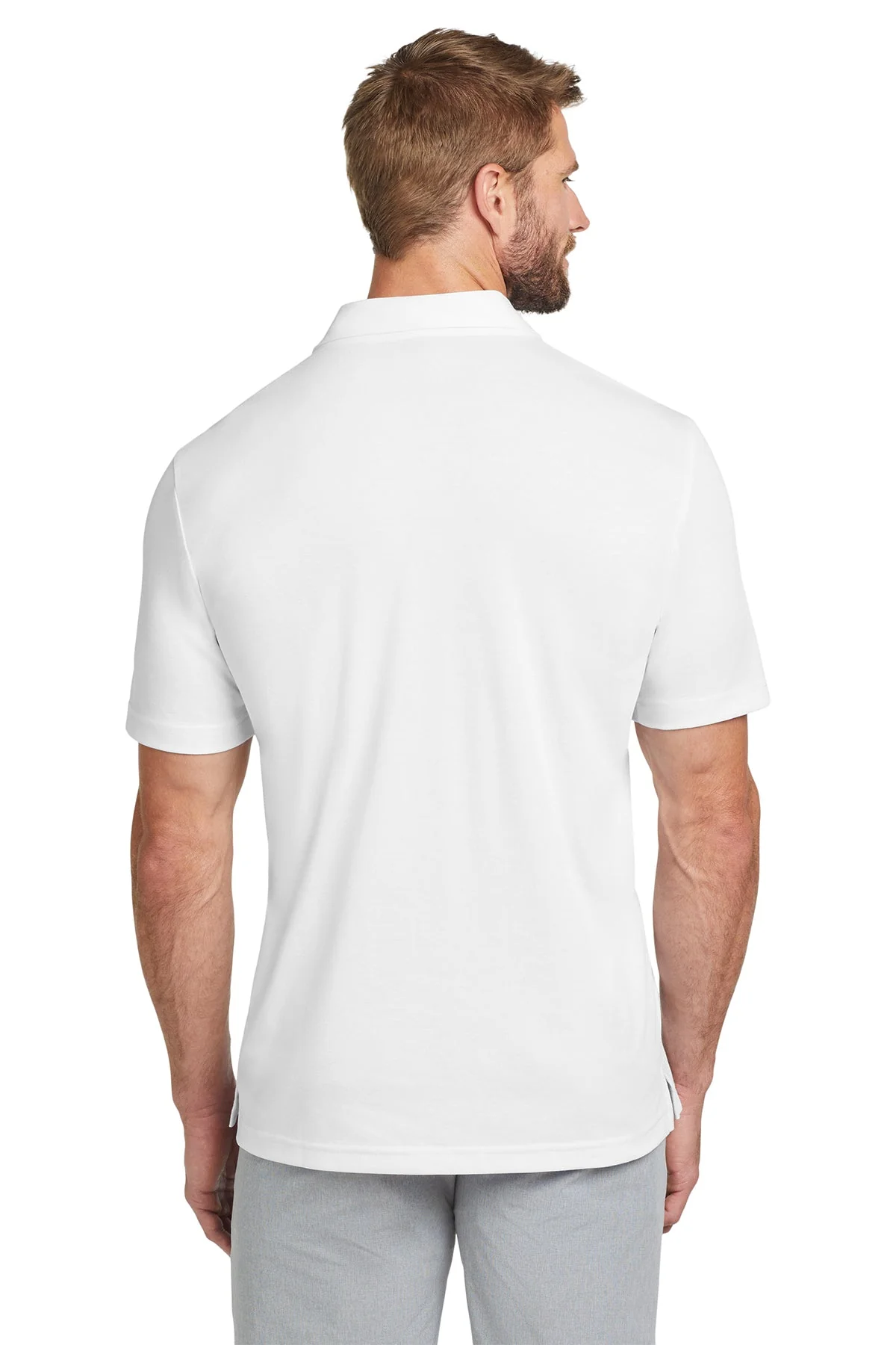 TravisMathew Oceanside Polo, White [Control Risks] - Image 2