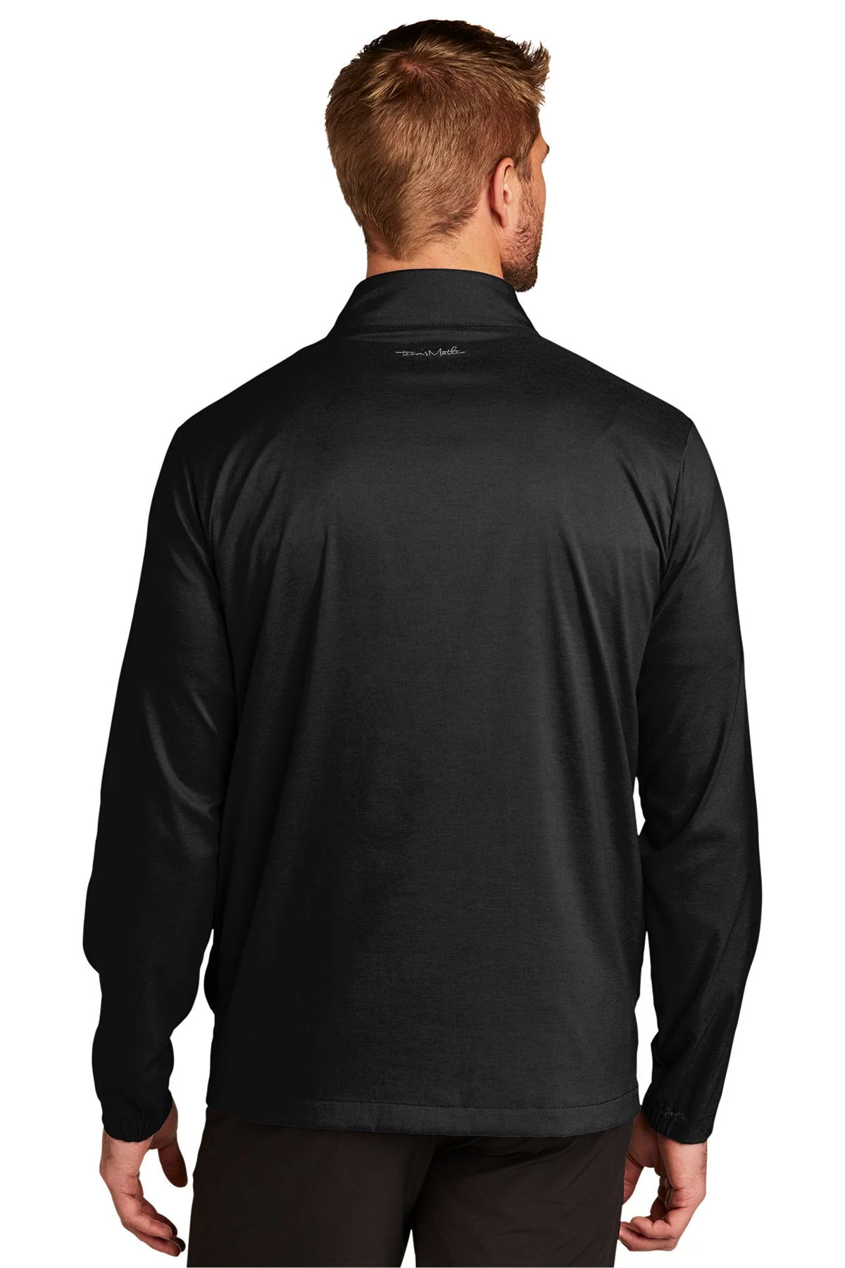 TravisMathew Surfside Full-Zip Jacket, Black [Calvada Surveying Inc] - Image 2