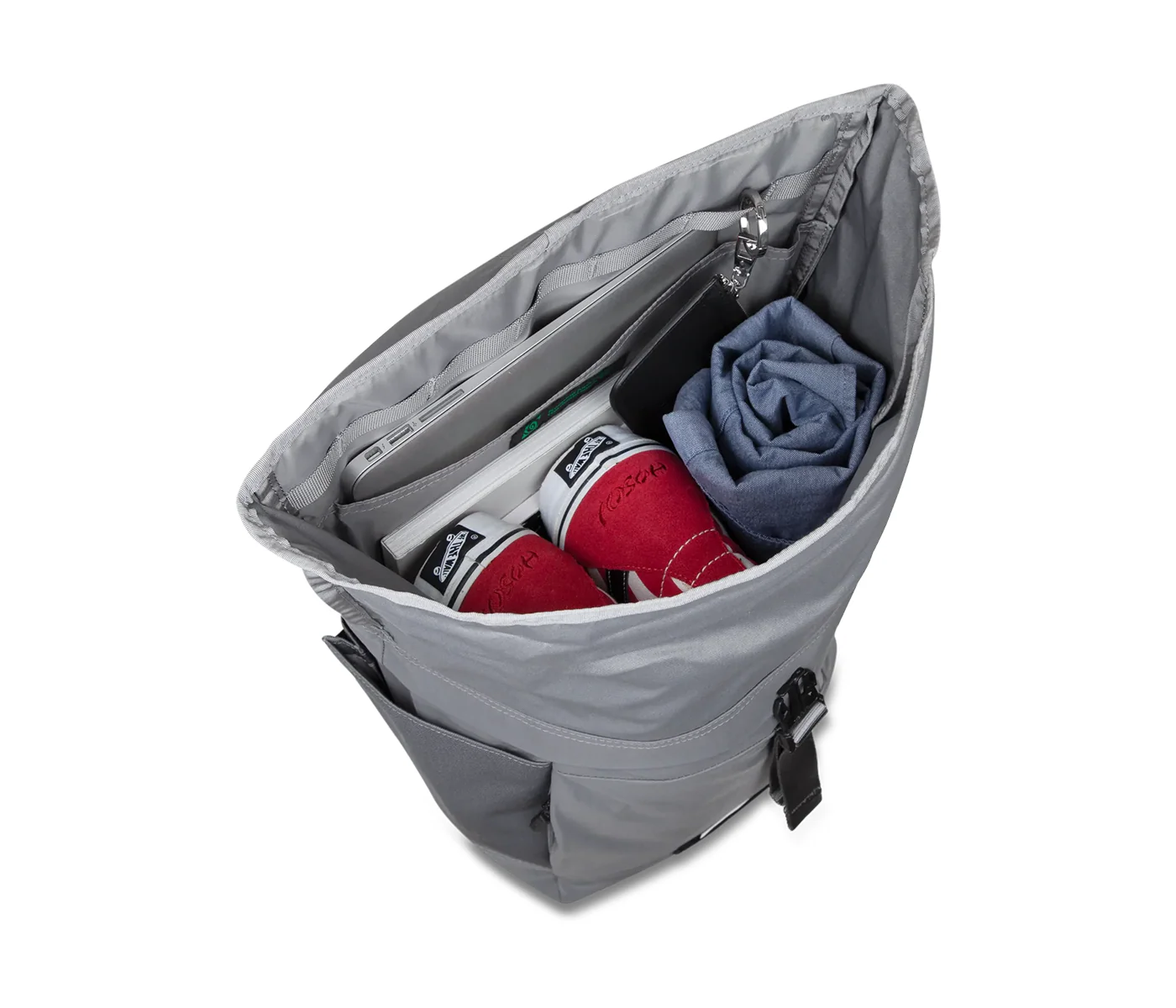Timbuk2 Tuck Custom 15 inch Laptop Backpacks, Gunmetal - Image 2