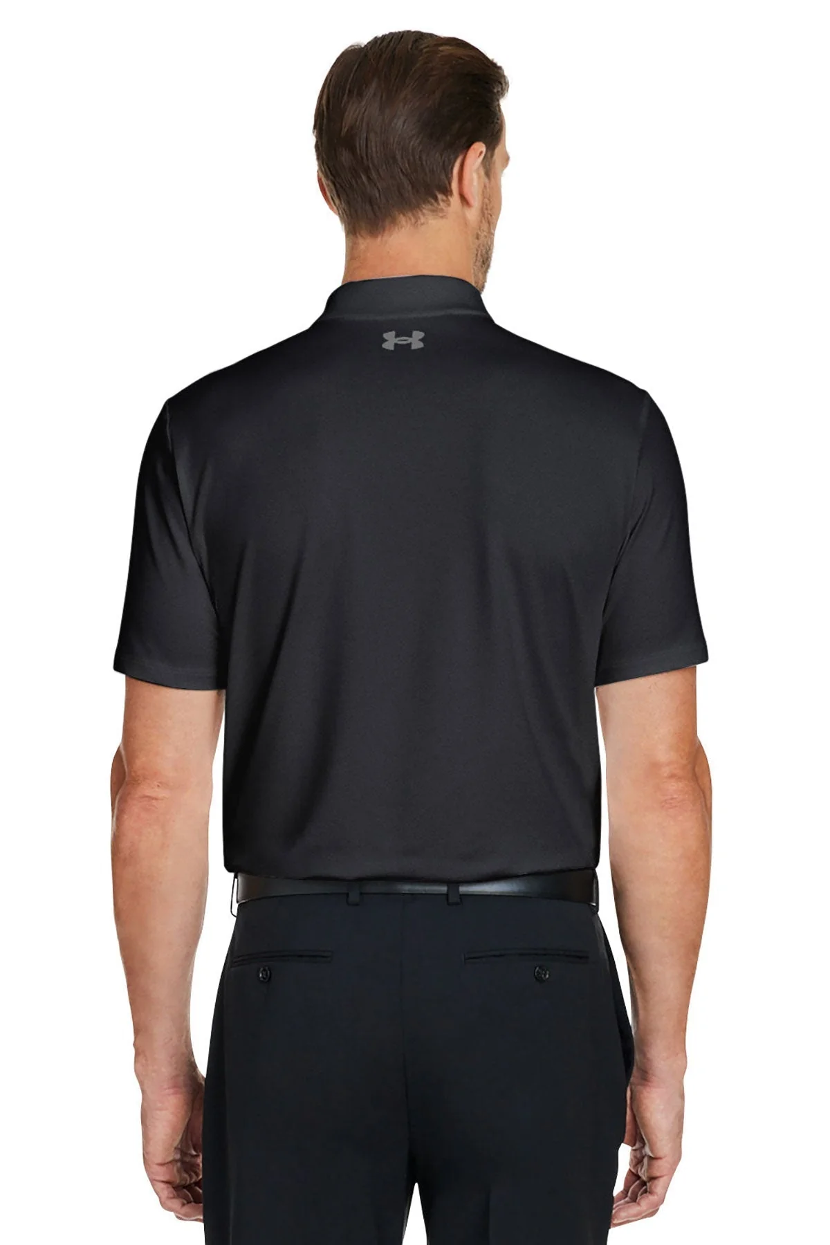 Under Armour Mens Golf Polo, Black [NexTech Solutions] - Image 2