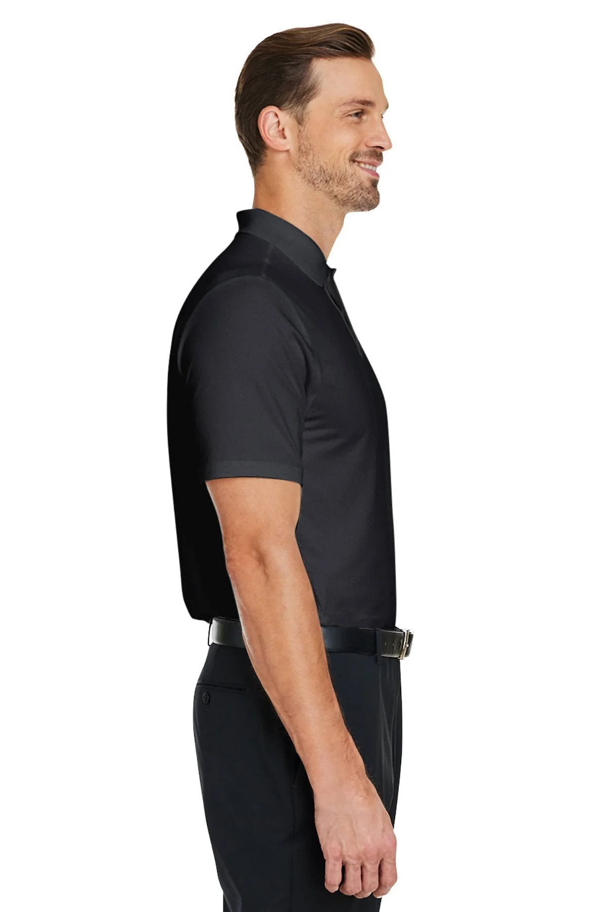 Under Armour Mens Golf Polo, Black [NexTech Solutions] - Image 3