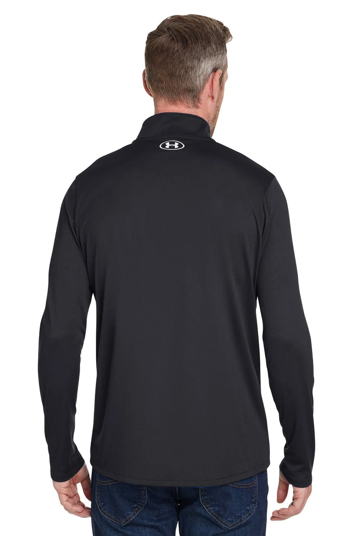 Under Armour Men's Tech Quarter-Zip, Black [Zura Bio] - Image 2