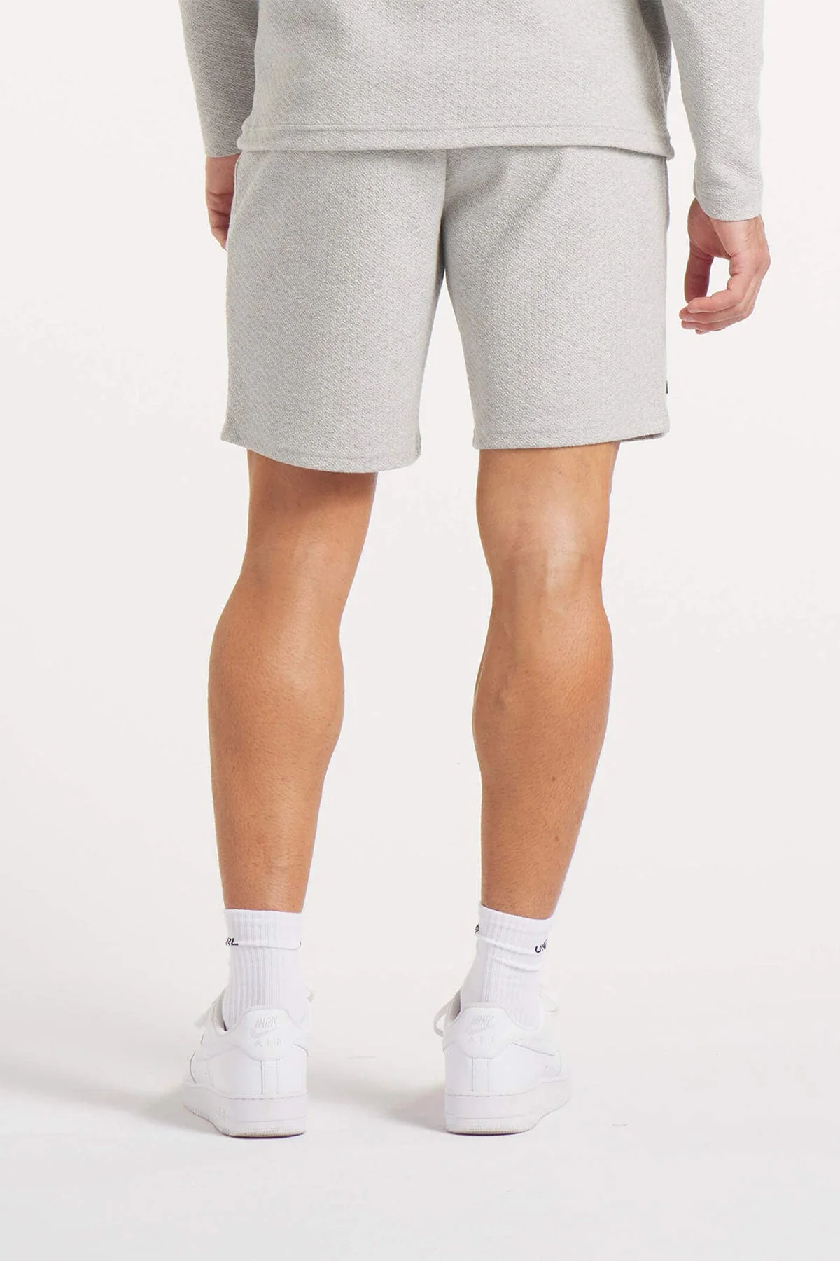 UNRL Elevation Shorts, Heather Grey [Brown Harris Stevens] - Image 2