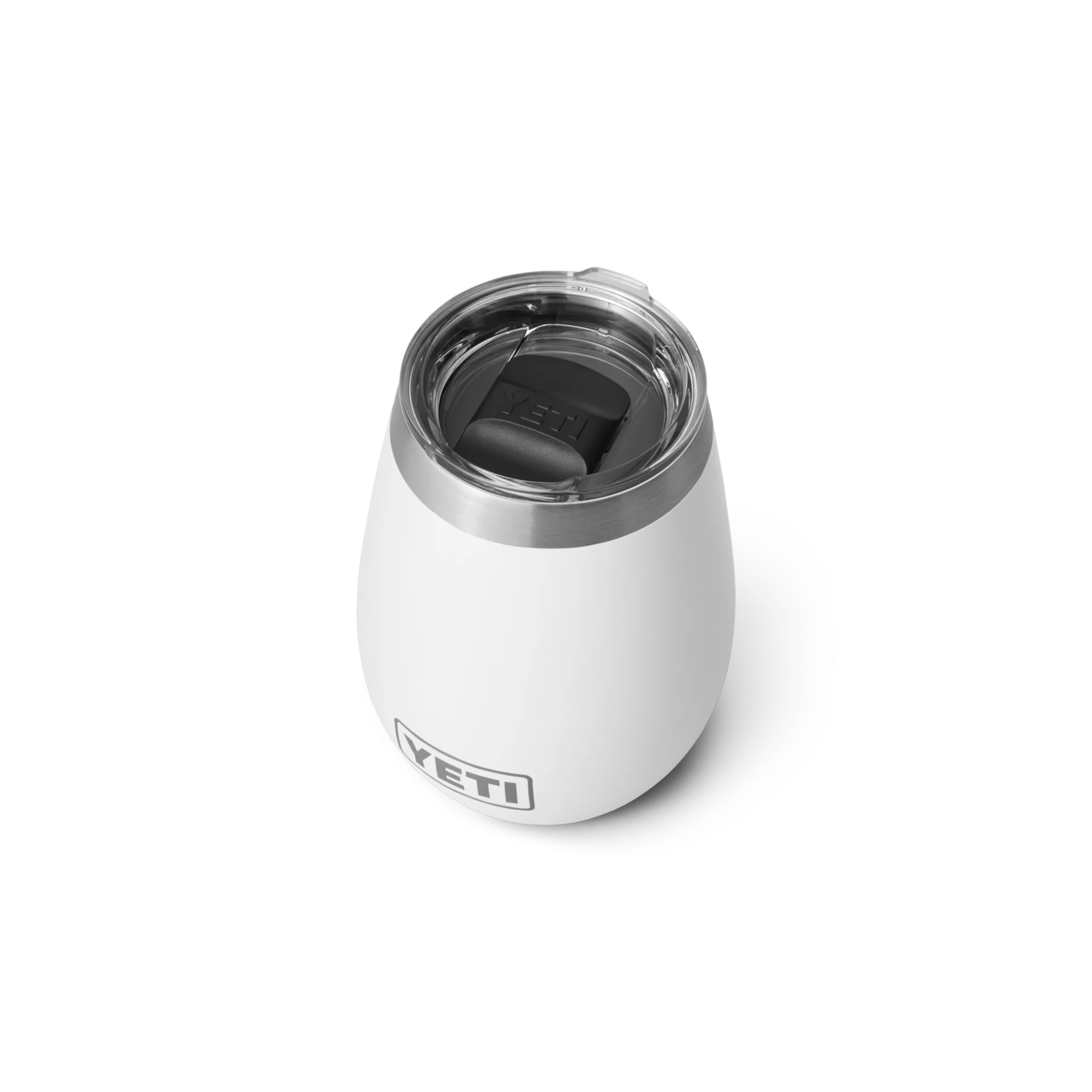 YETI 10 oz Wine Tumbler with Magslider Lid, White [ASI] - Image 3