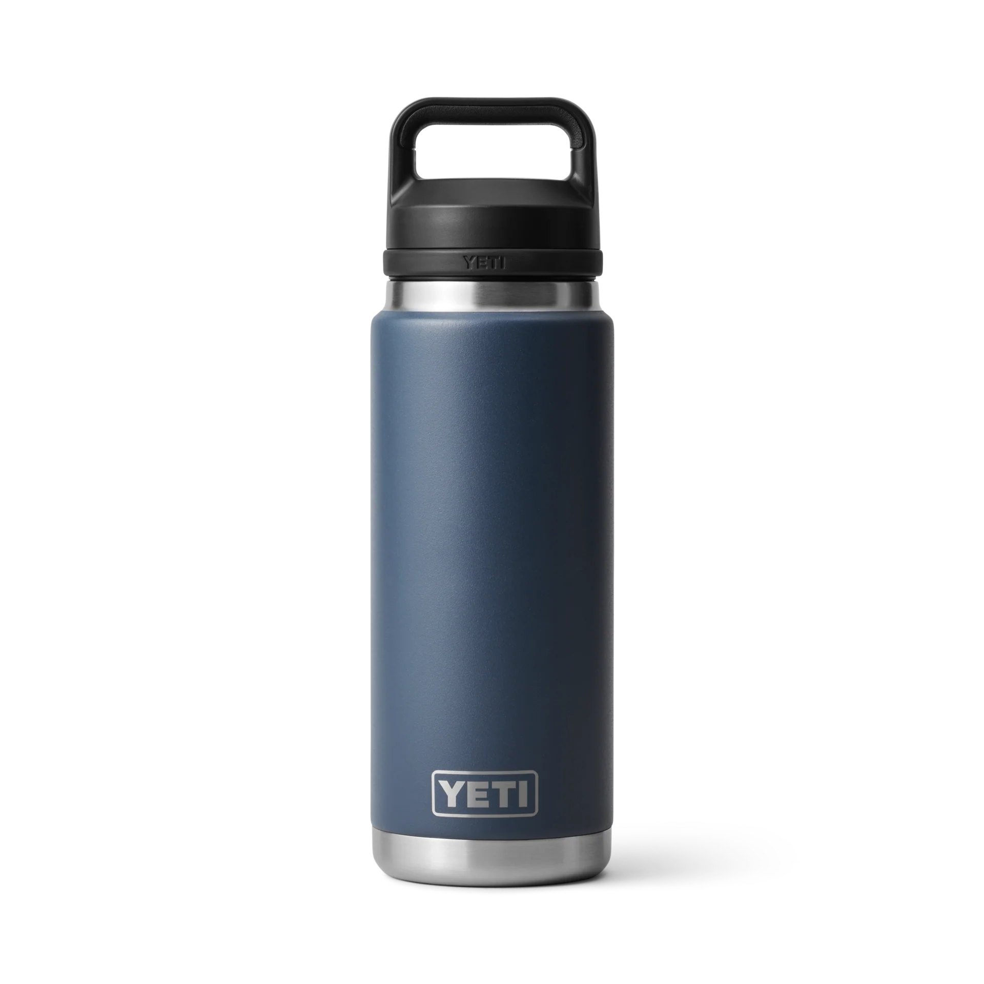 YETI 26 Oz Rambler Bottle with Chug Cap, Navy [Shumaker & Sieffert] - Image 2