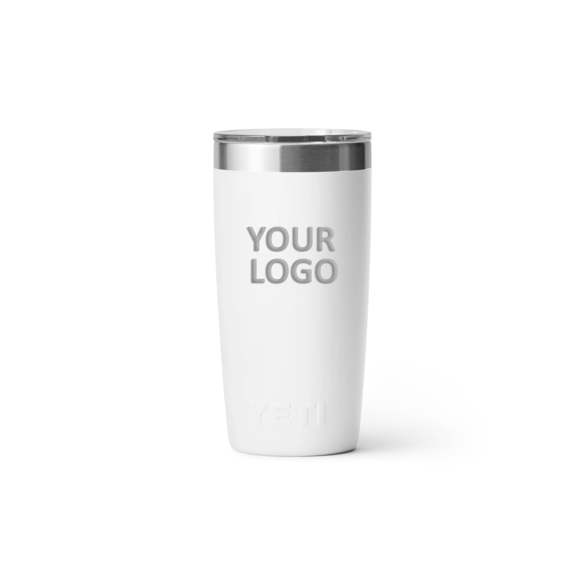 YETI Custom 10 oz Tumblers with Magslider Lid, White
