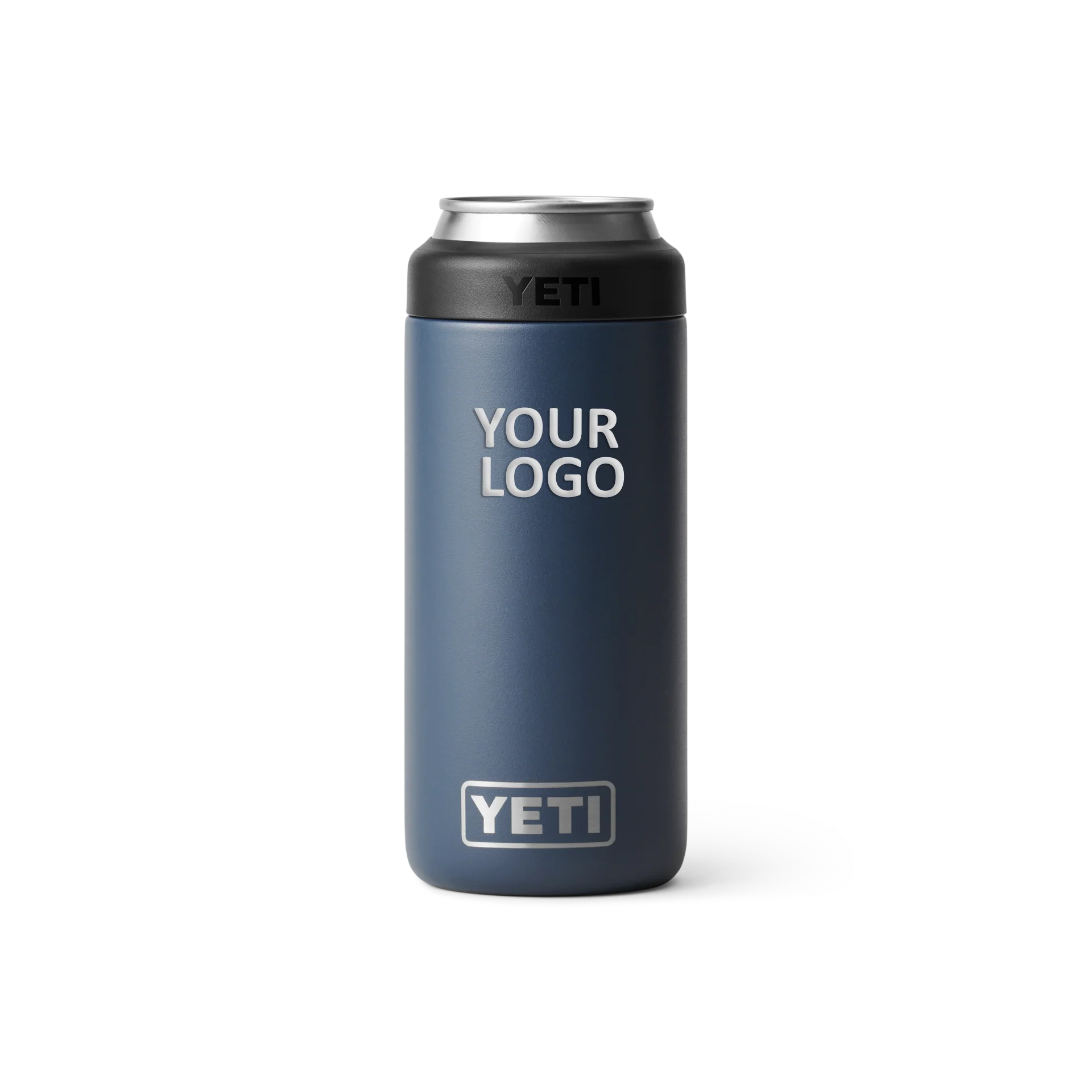 YETI Colster 12 oz Custom Slim Can Coolers, Navy