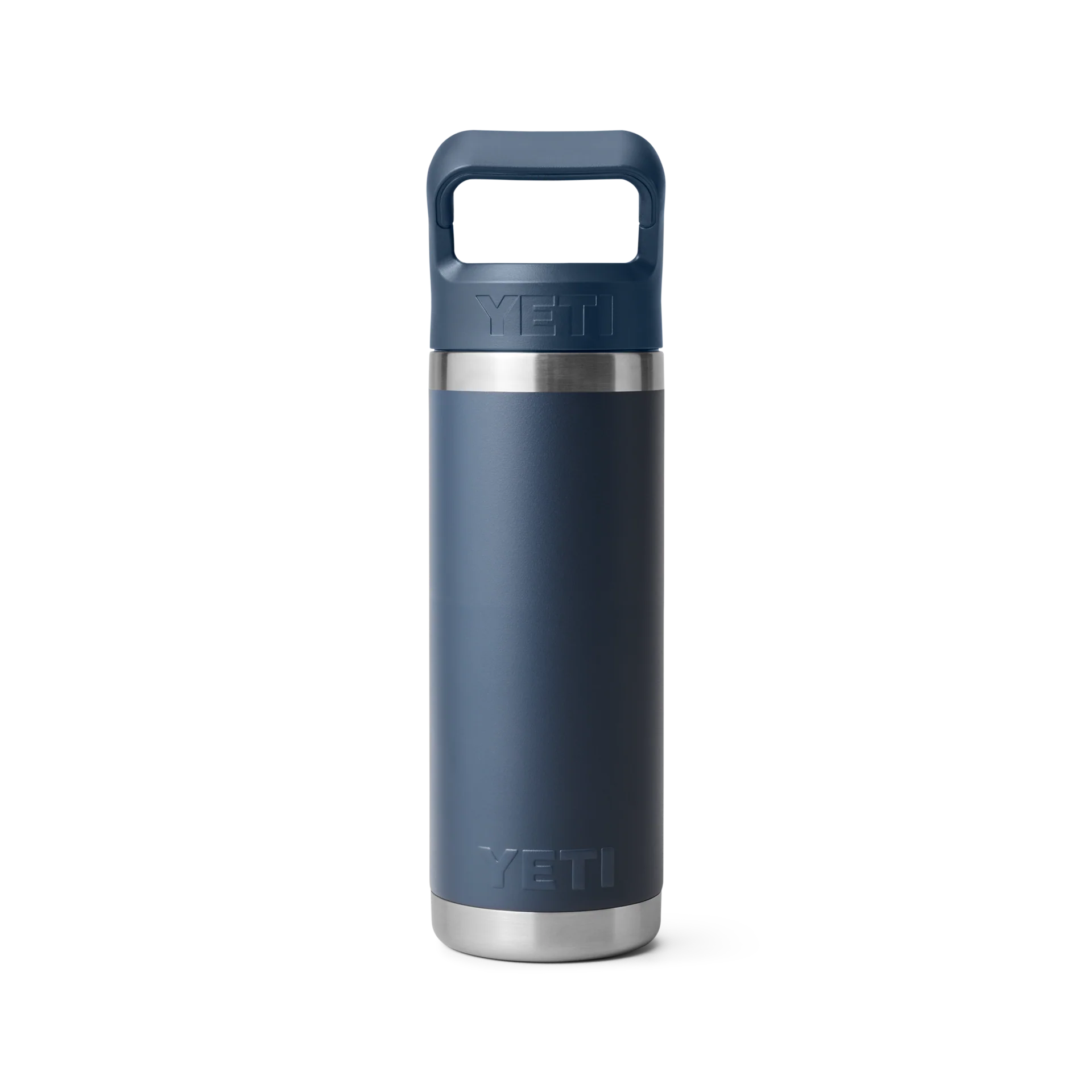 Yeti Rambler 18 Oz Water Bottle With Straw Cap, Navy [Fooda] - Image 3