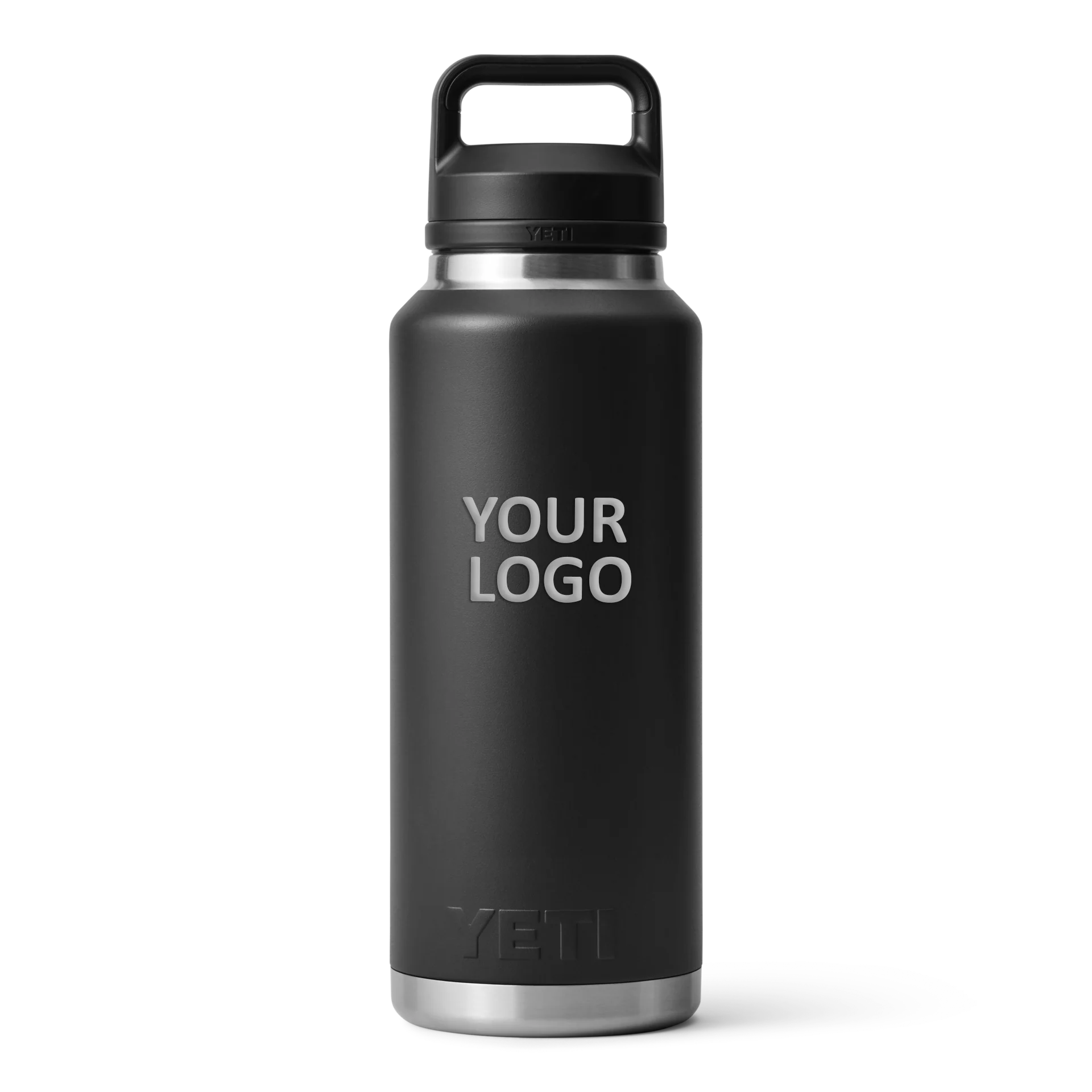 YETI Rambler 46 oz Bottle with Chug Cap, Black